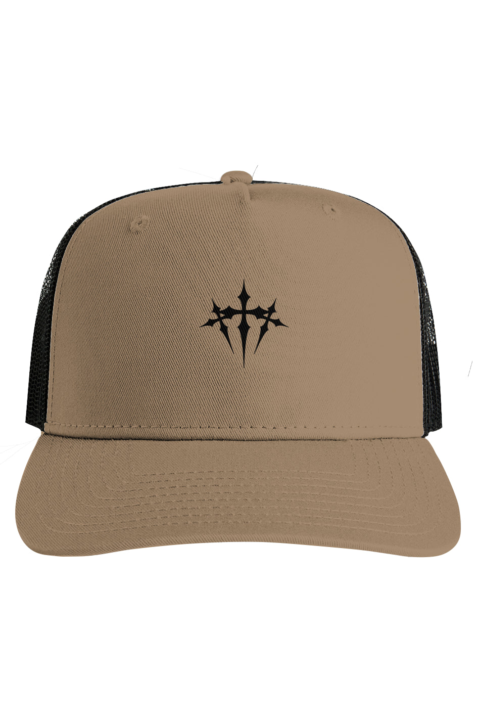 Verve Vigor signature hat(khaki/black w/ black emb