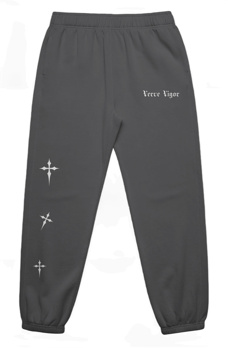 Verve Vigor Relax Faded Track Pants(faded black)