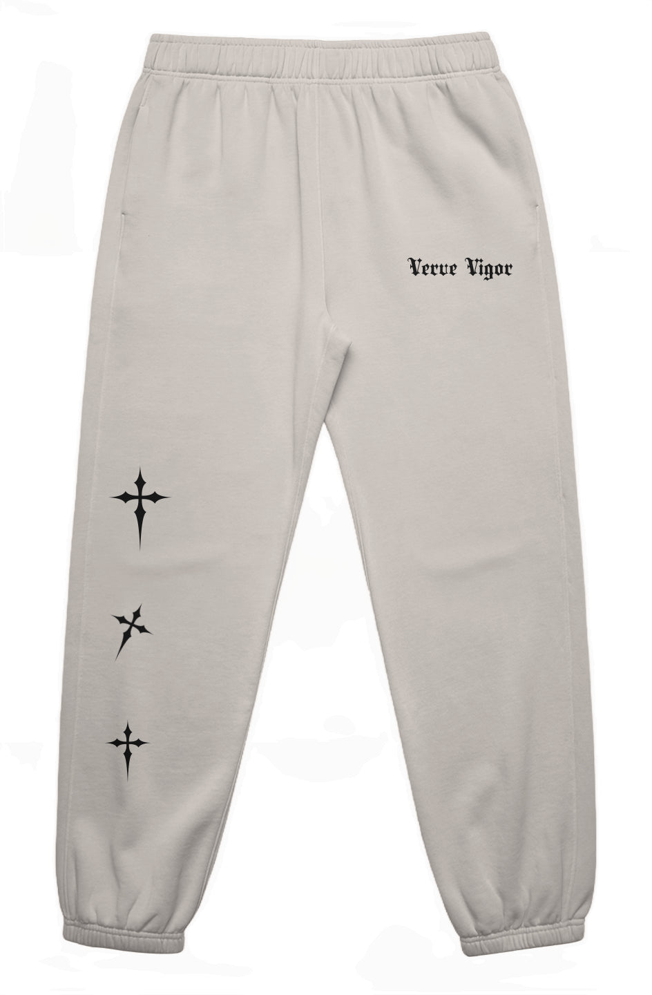 Verve Vigor Relax Faded Track Pants(faded bone)