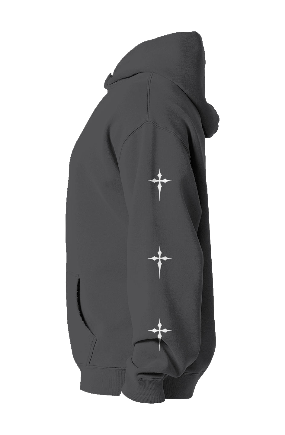 Verve Vigor Premium Embroidery faded hoodie