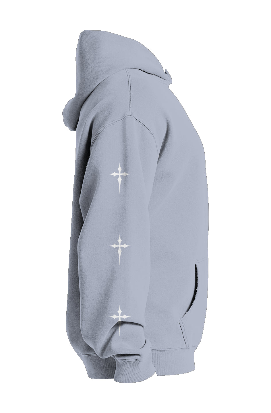Verve Vigor Premium Embroidery faded hoodie