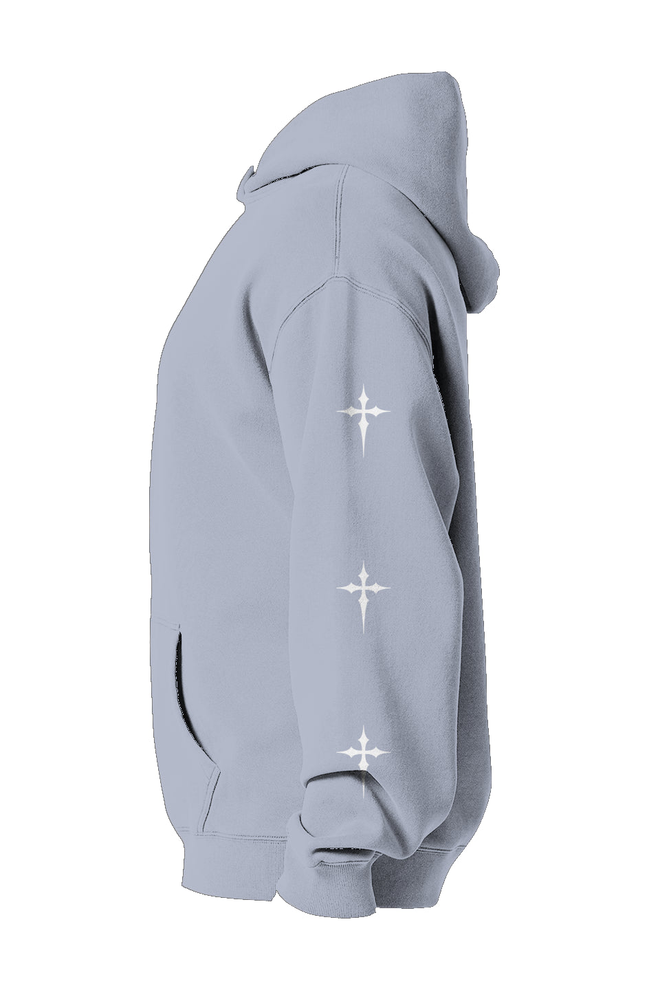 Verve Vigor Premium Embroidery faded hoodie