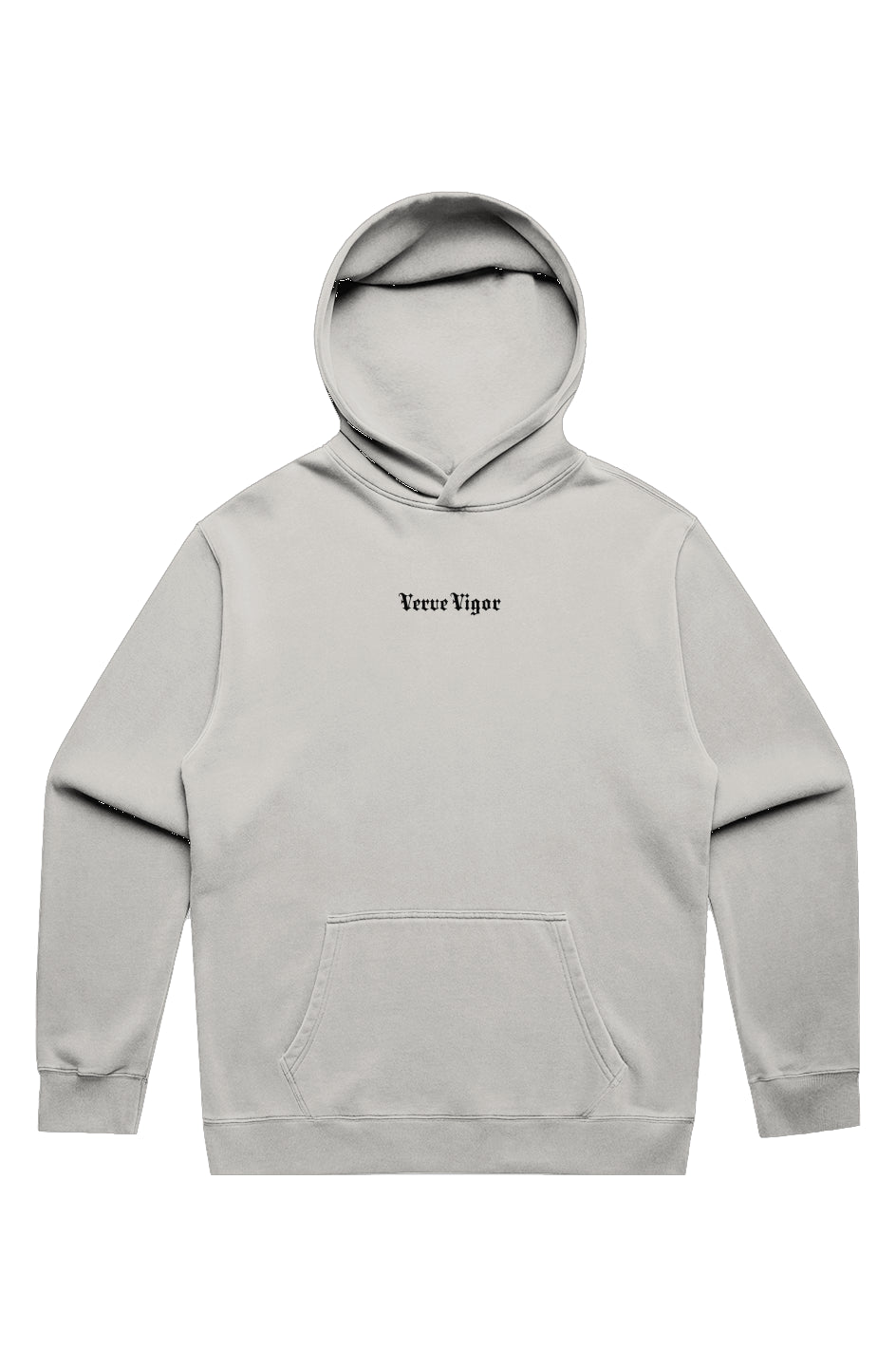 Verve Vigor Premium Embroidery faded hoodie