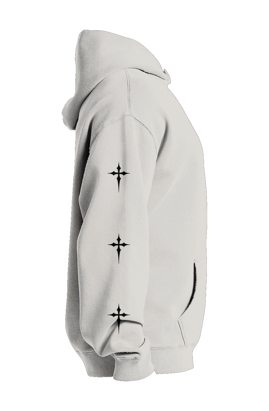 Verve Vigor Premium Embroidery faded hoodie