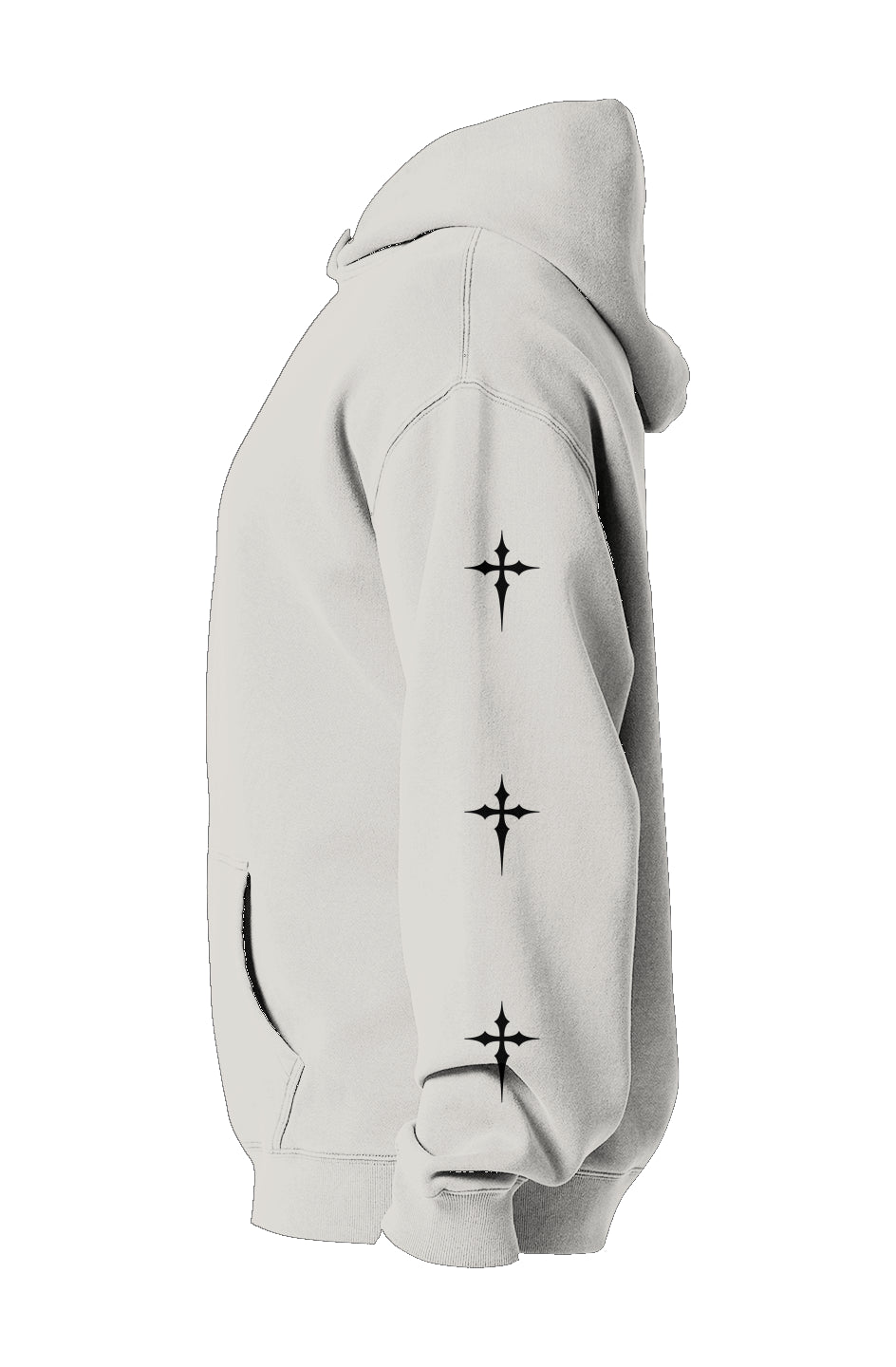 Verve Vigor Premium Embroidery faded hoodie