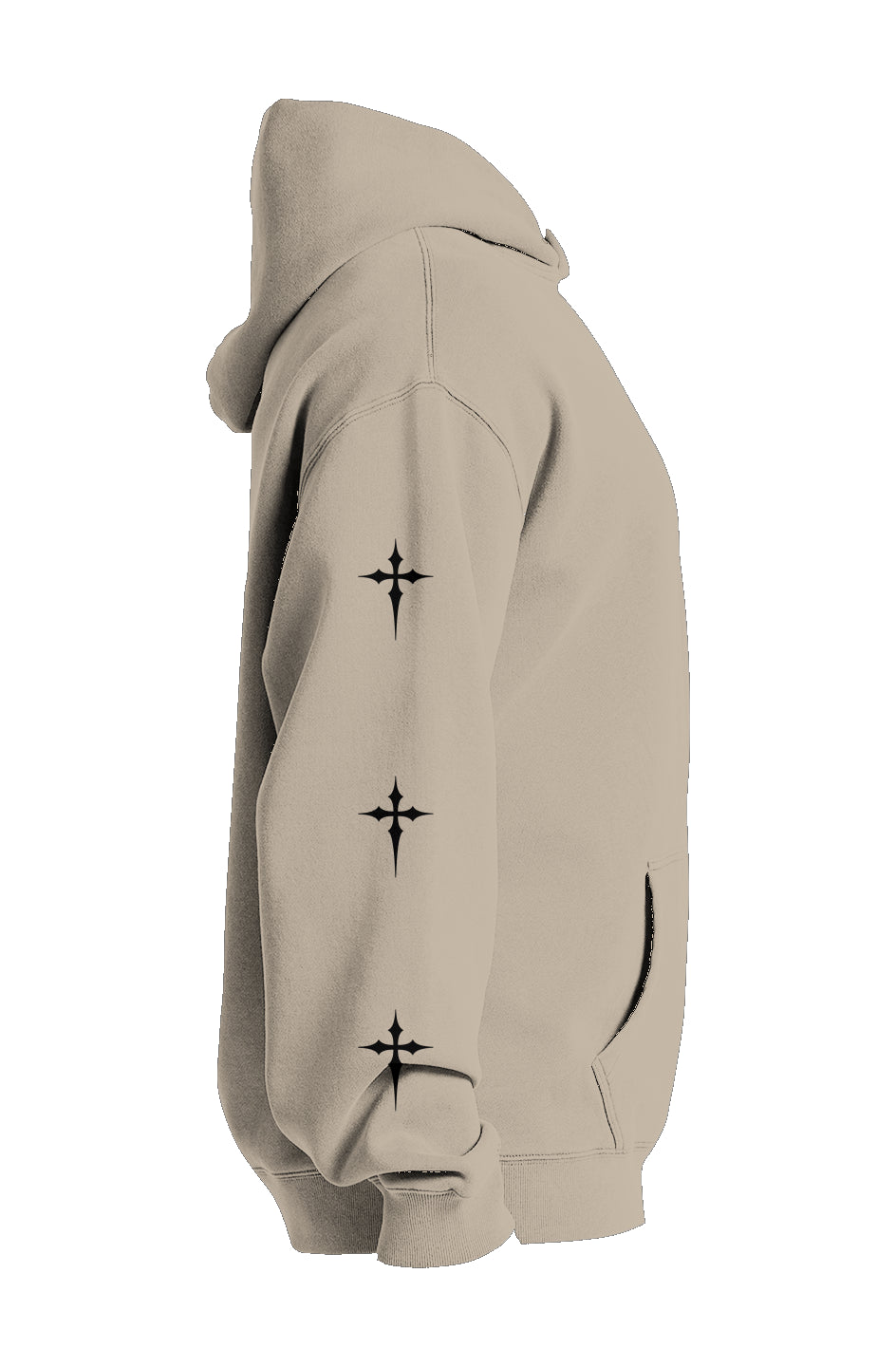 Verve Vigor Premium Embroidery faded hoodie