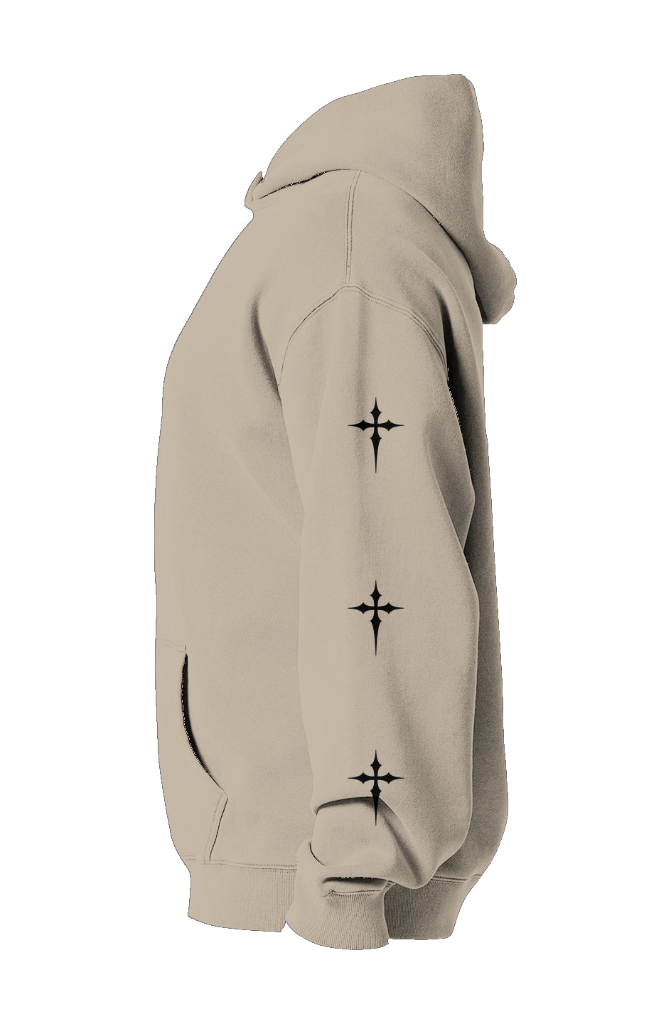 Verve Vigor Premium Embroidery faded hoodie