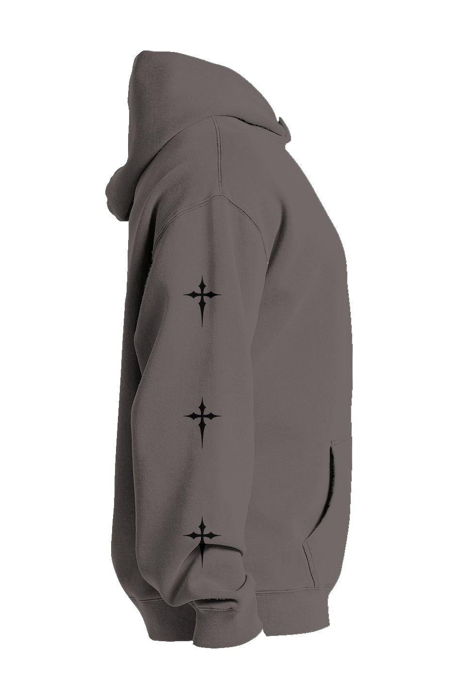 Verve Vigor Premium Embroidery faded hoodie