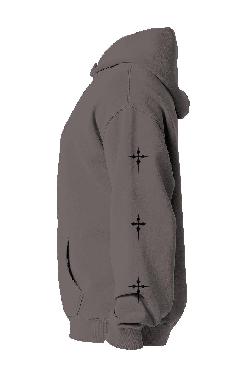 Verve Vigor Premium Embroidery faded hoodie
