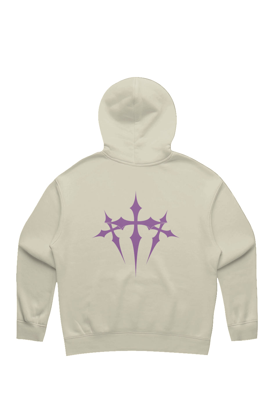 Verve Vigor Embroidery Relaxed Faded Hoodie