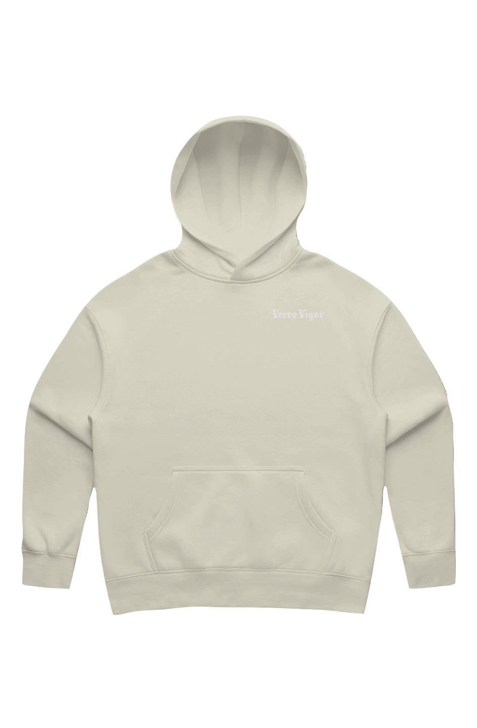 Verve Vigor Embroidery Relaxed Faded Hoodie