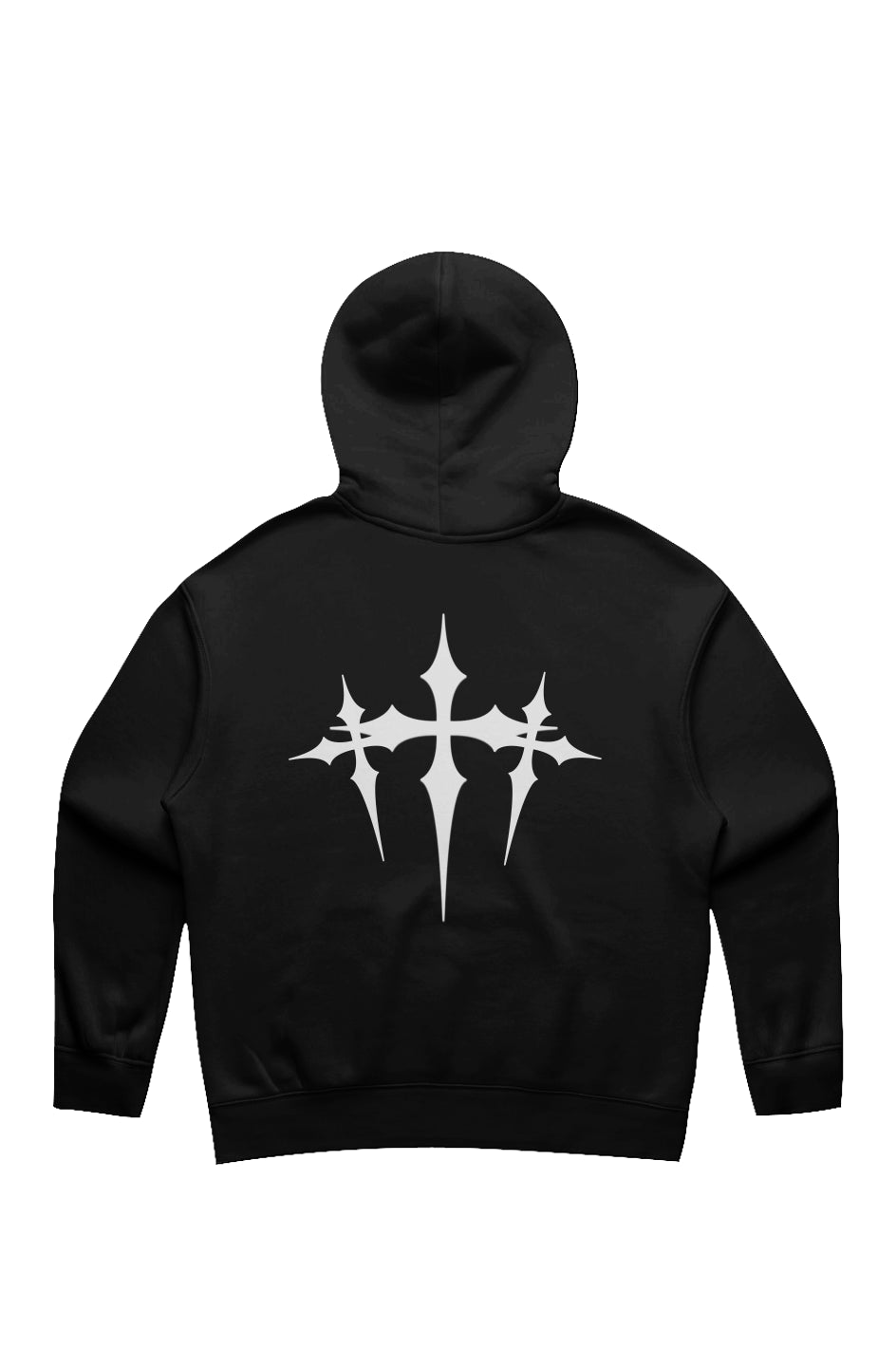 Verve Vigor Embroidery Relaxed Faded Hoodie