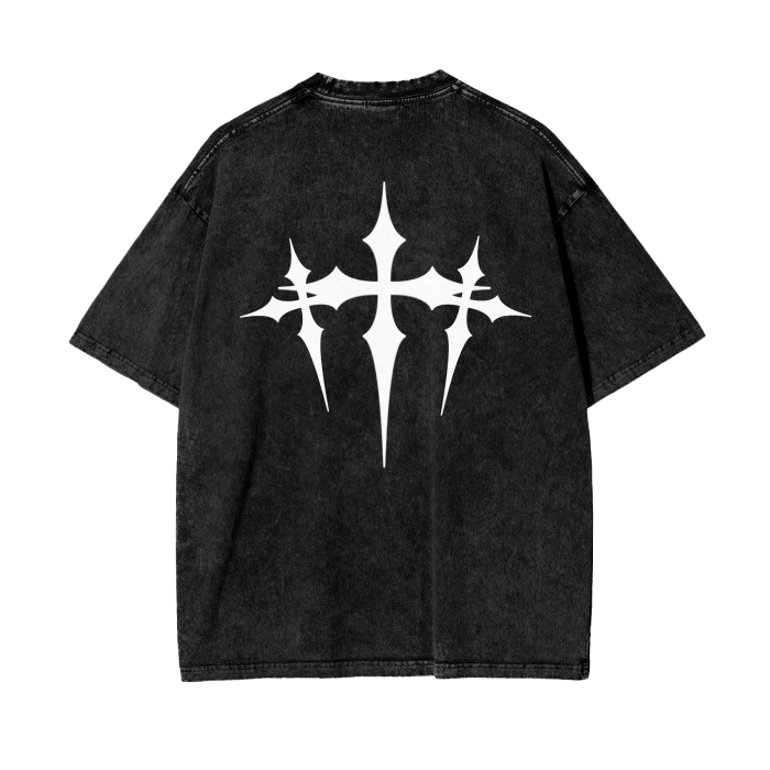 Verve Vigor Acid Wash Oversize T-Shirt