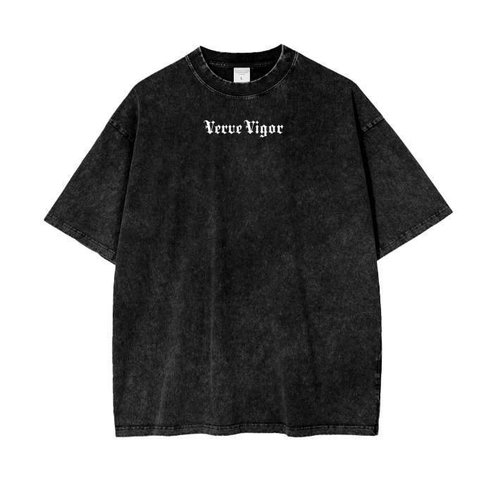 Verve Vigor Acid Wash Oversize T-Shirt