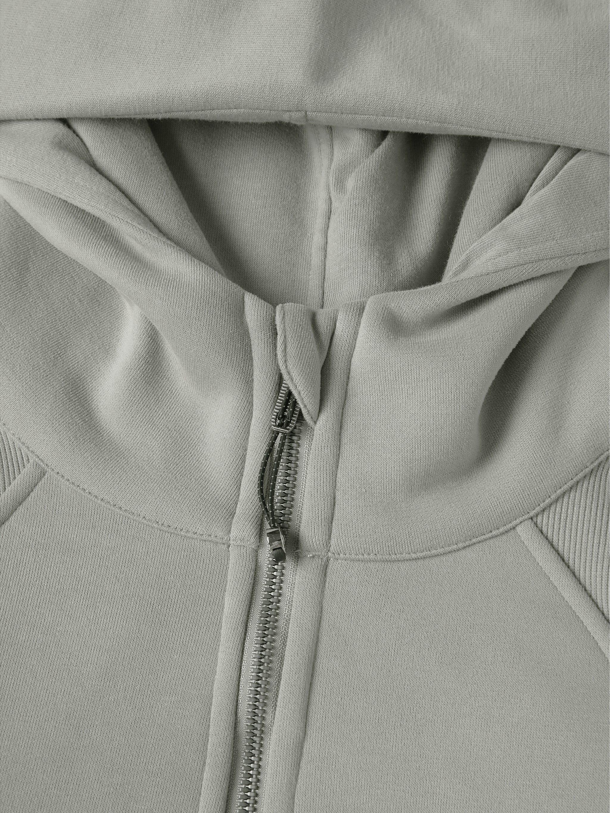 Verve Vigor Womens Cropped Zip Hoodie