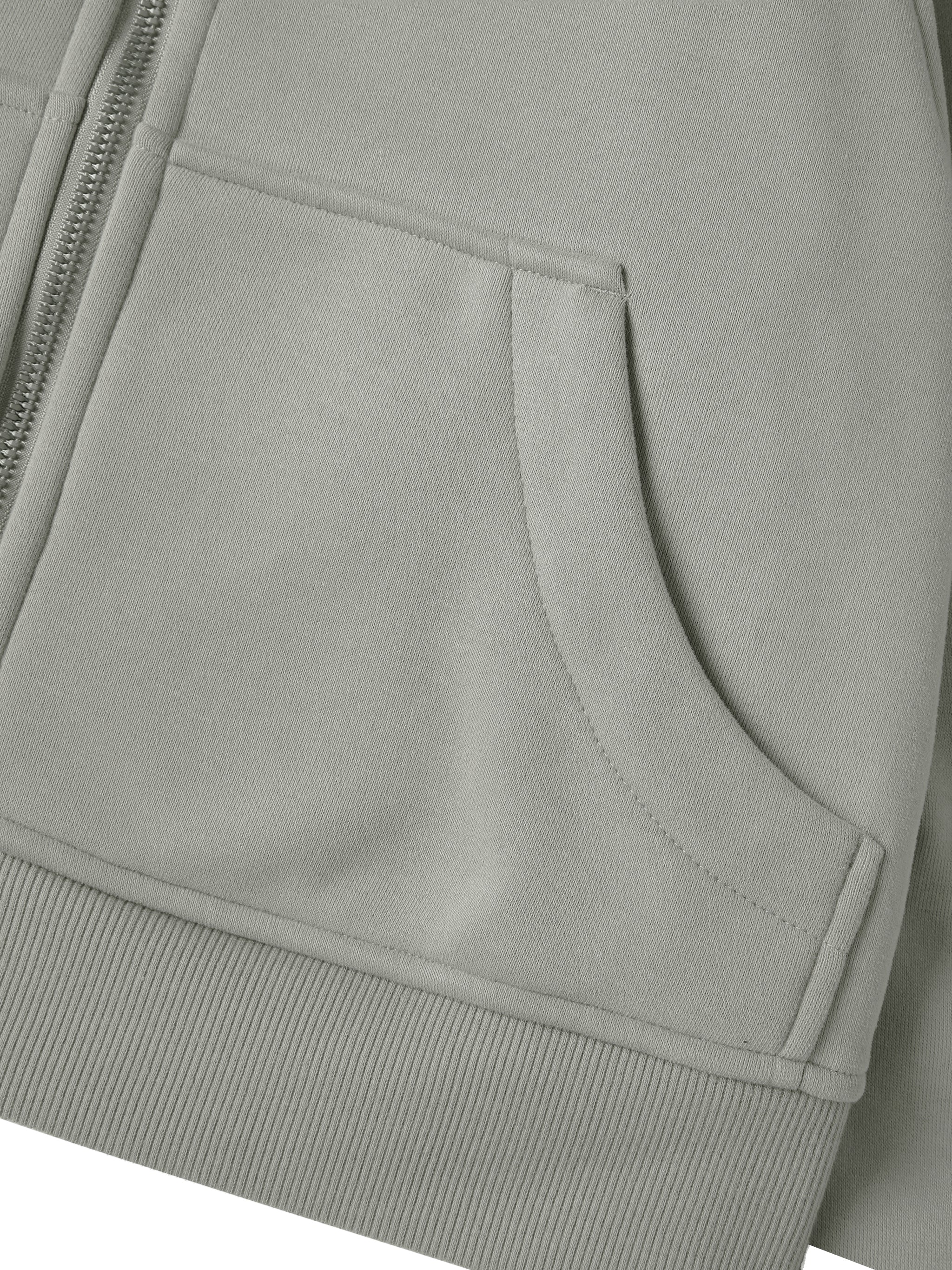 Verve Vigor Womens Cropped Zip Hoodie